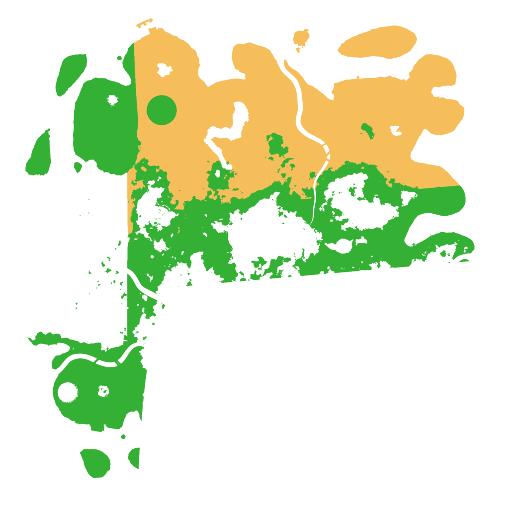 Biome Rust Map: Procedural Map, Size: 4500, Seed: 1814685434