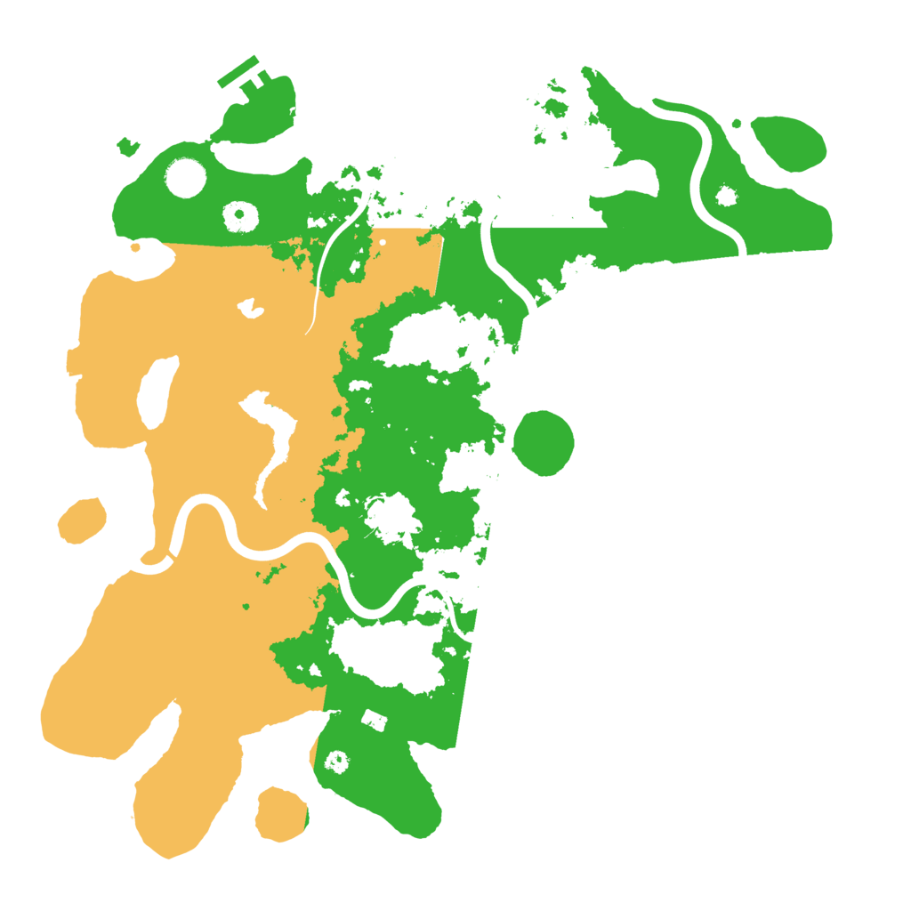 Biome Rust Map: Procedural Map, Size: 4000, Seed: 874229955