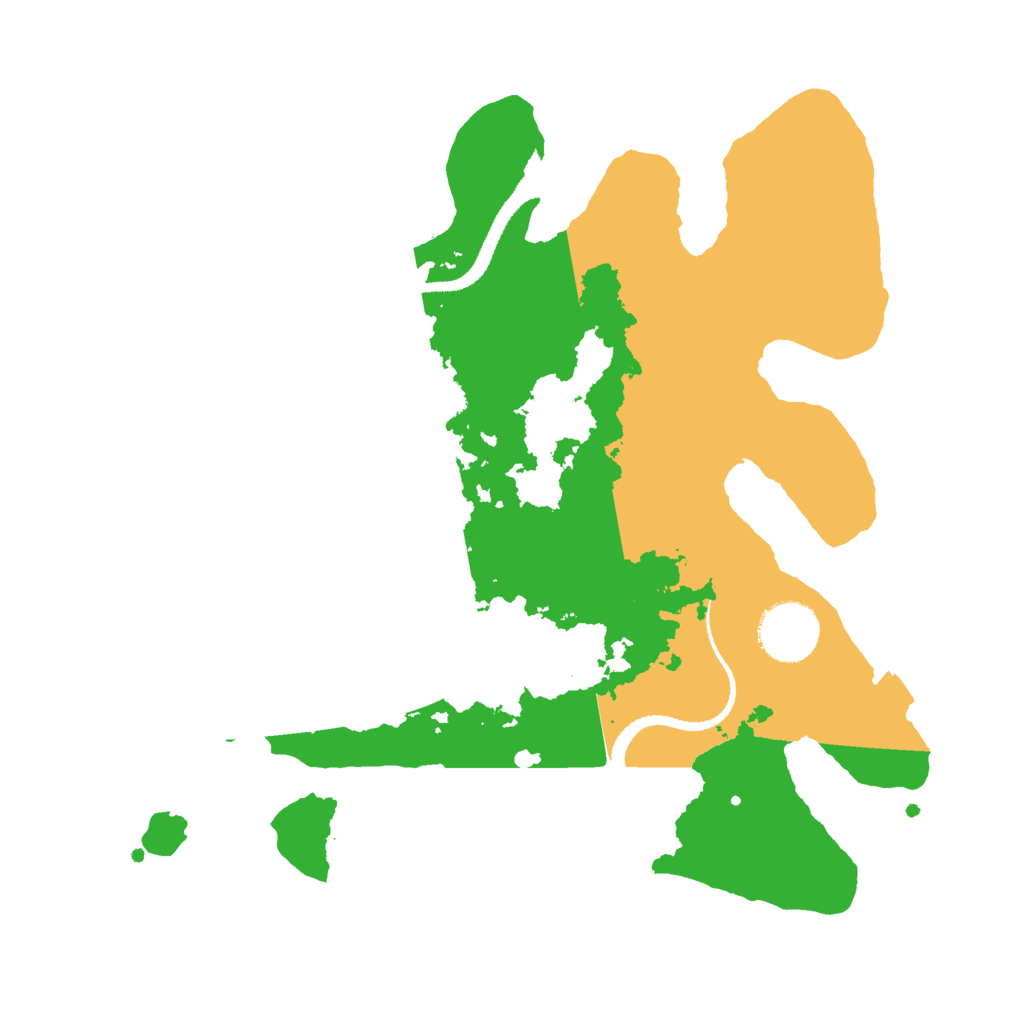 Biome Rust Map: Procedural Map, Size: 3000, Seed: 71342