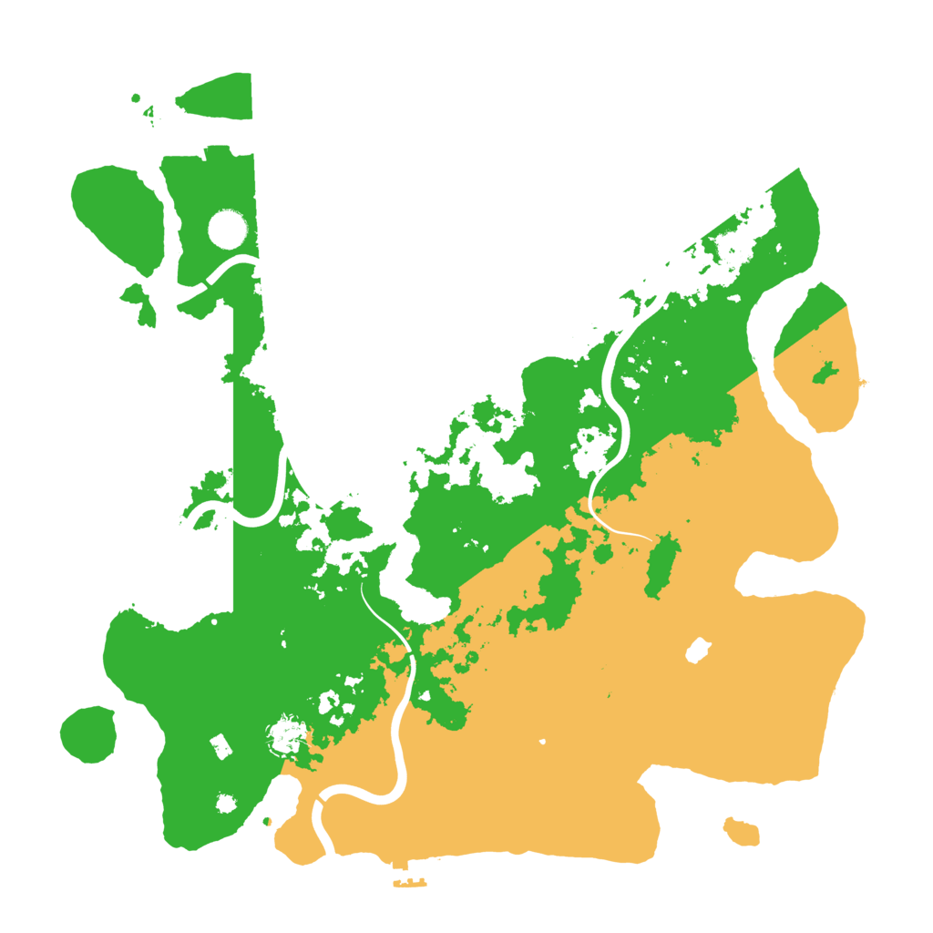 Biome Rust Map: Procedural Map, Size: 4250, Seed: 19896586