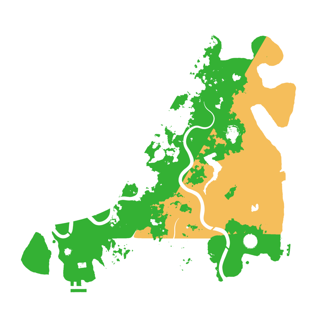 Biome Rust Map: Procedural Map, Size: 4000, Seed: 870247649