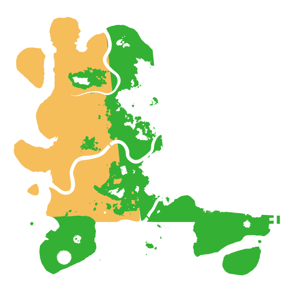 Biome Rust Map: Procedural Map, Size: 3700, Seed: 1037423929