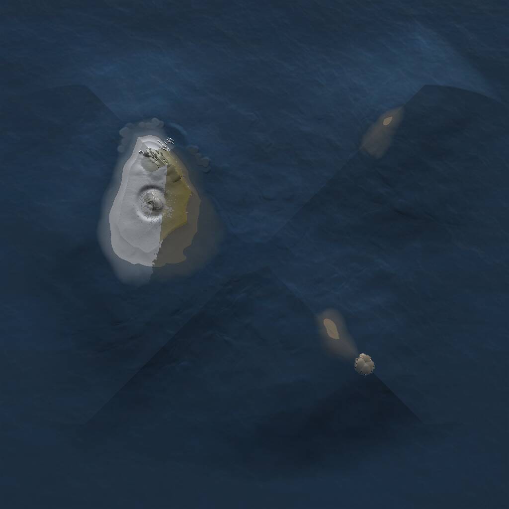 Rust Map: Procedural Map, Size: 1000, Seed: 134646000, 1 Monuments