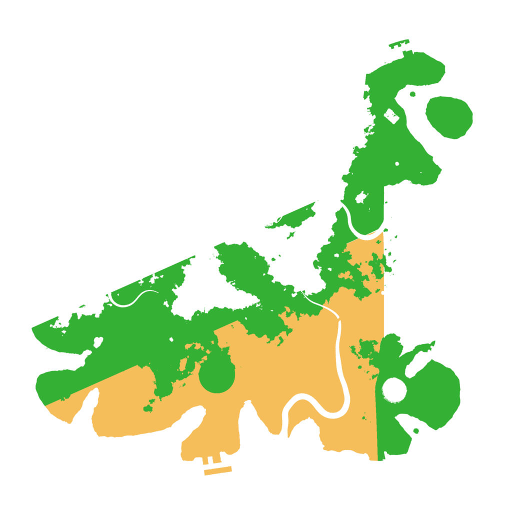 Biome Rust Map: Procedural Map, Size: 3750, Seed: 1846835597