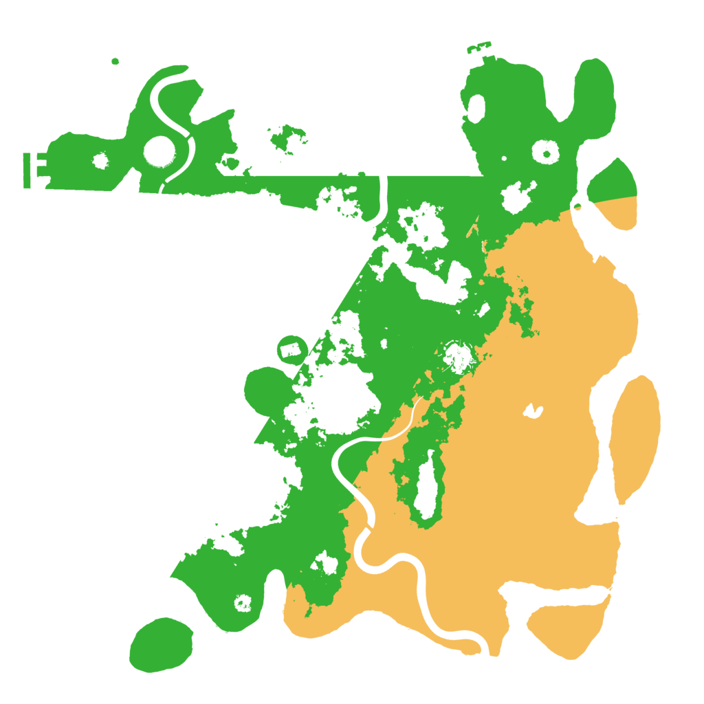 Biome Rust Map: Procedural Map, Size: 4000, Seed: 1562616752