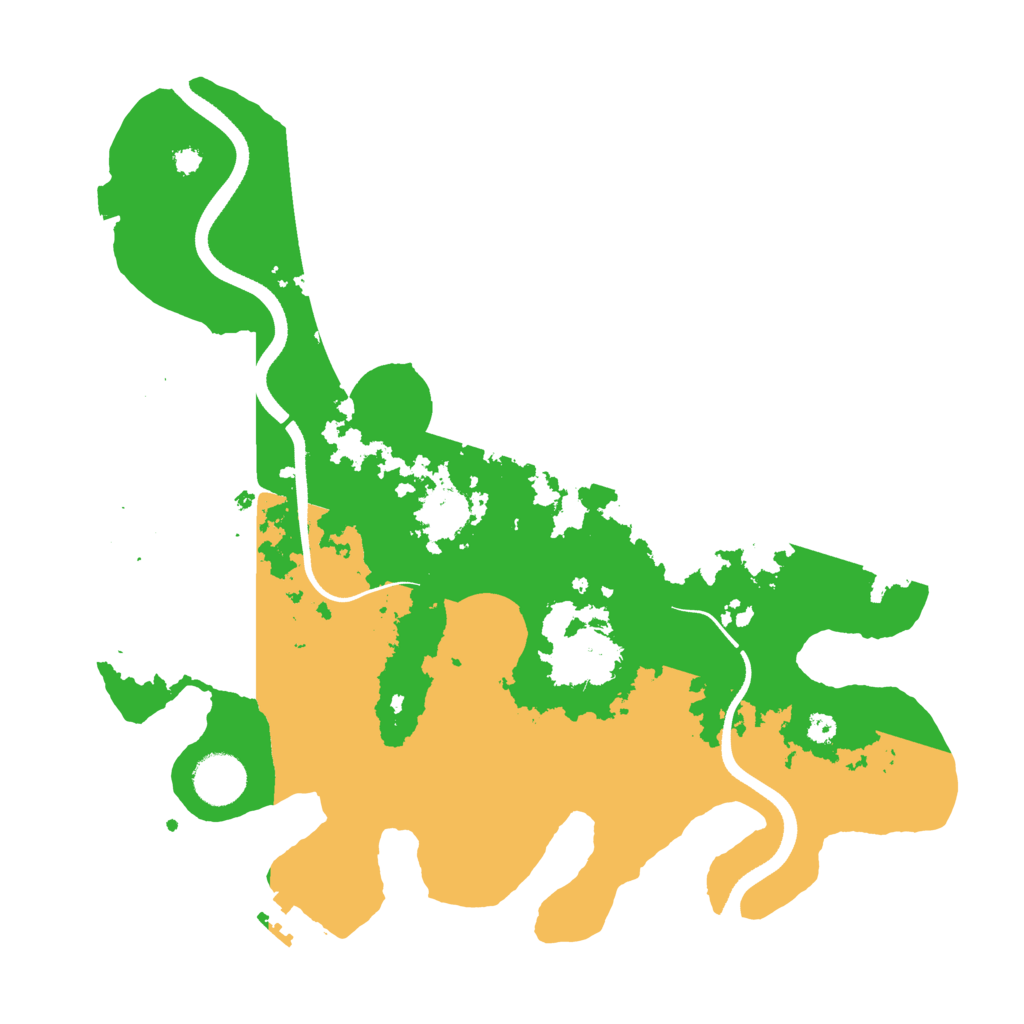 Biome Rust Map: Procedural Map, Size: 3500, Seed: 795816224