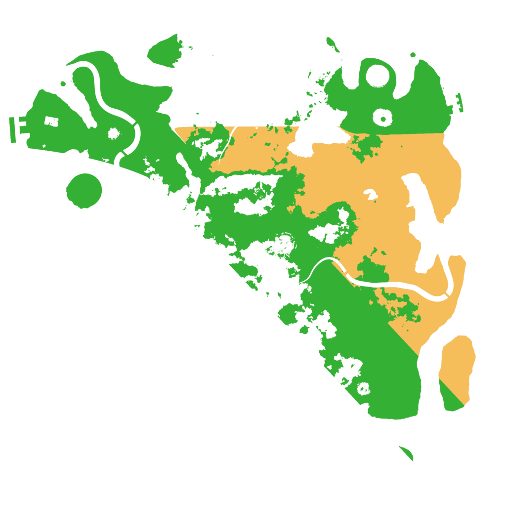 Biome Rust Map: Procedural Map, Size: 4000, Seed: 738355309