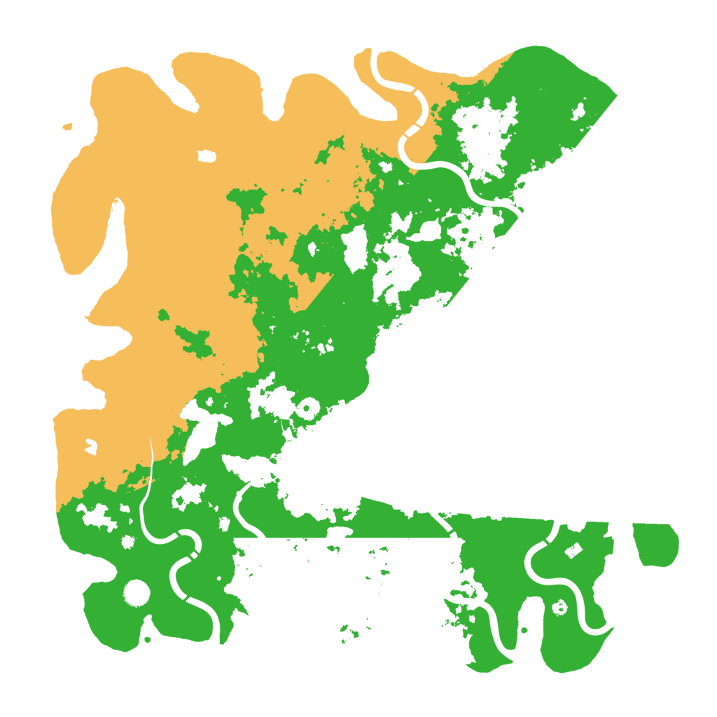 Biome Rust Map: Procedural Map, Size: 4750, Seed: 2090761694