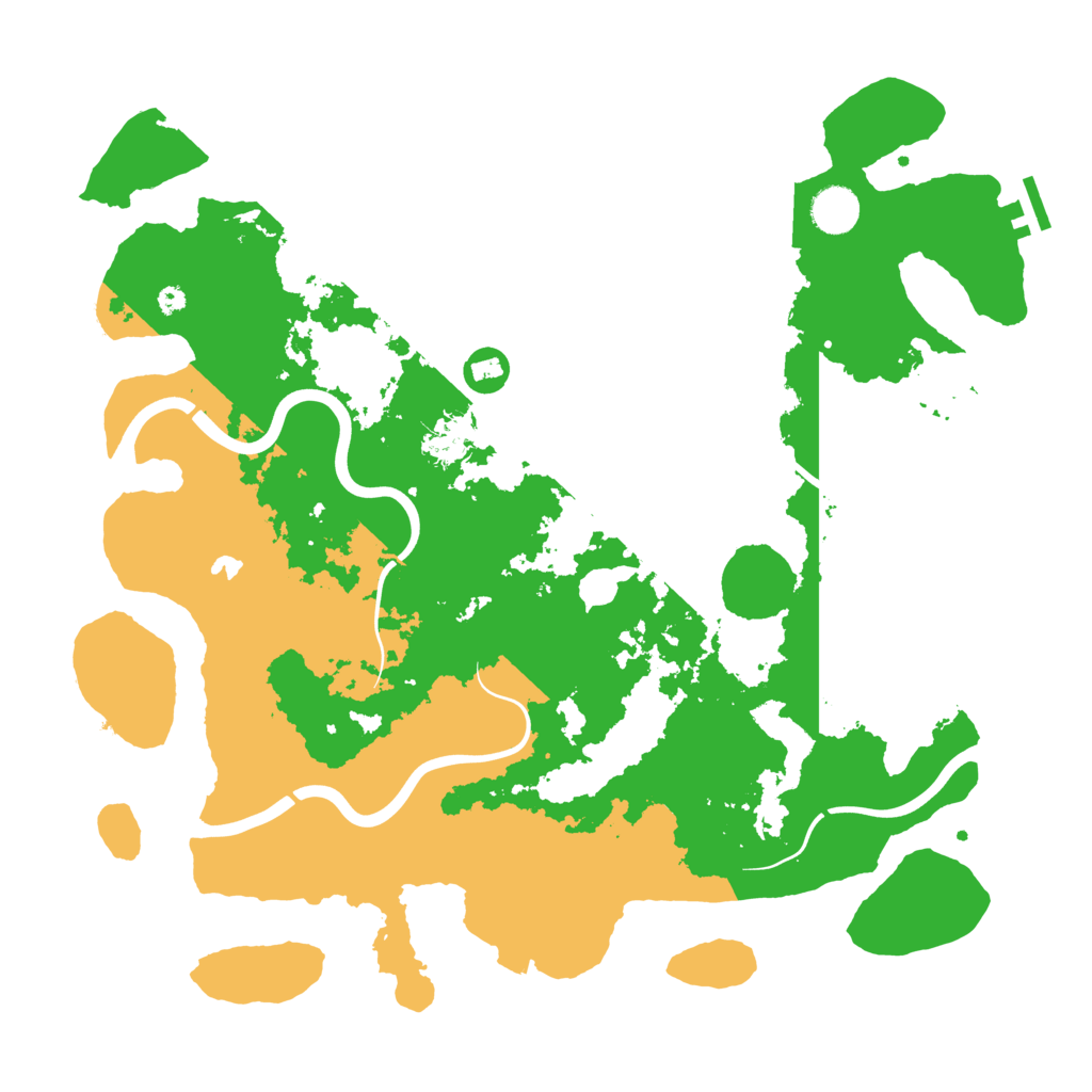 Biome Rust Map: Procedural Map, Size: 4000, Seed: 1936948004