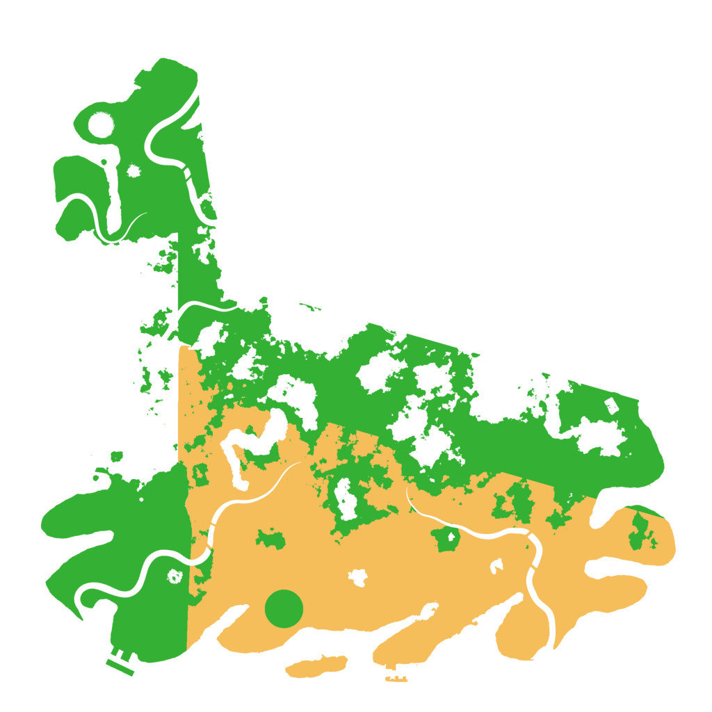 Biome Rust Map: Procedural Map, Size: 4900, Seed: 896752362