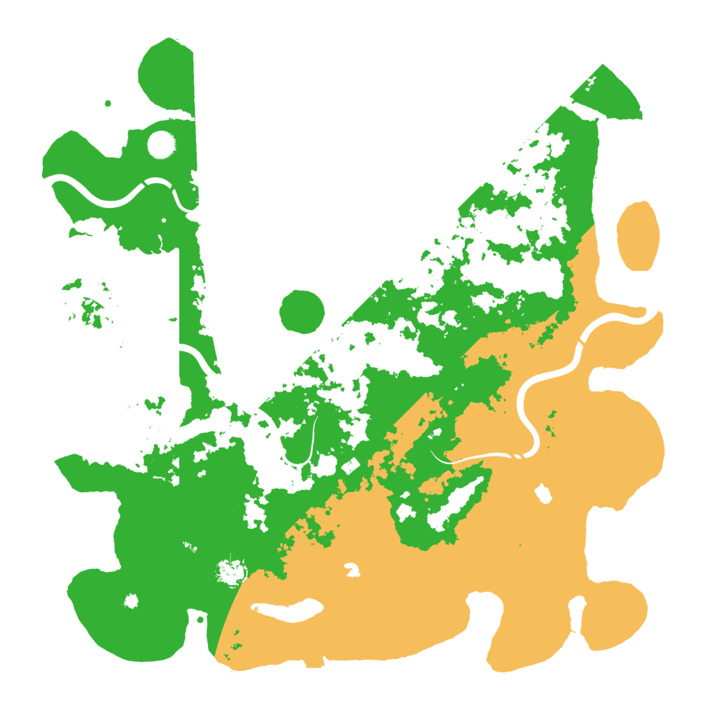 Biome Rust Map: Procedural Map, Size: 4500, Seed: 1992723065