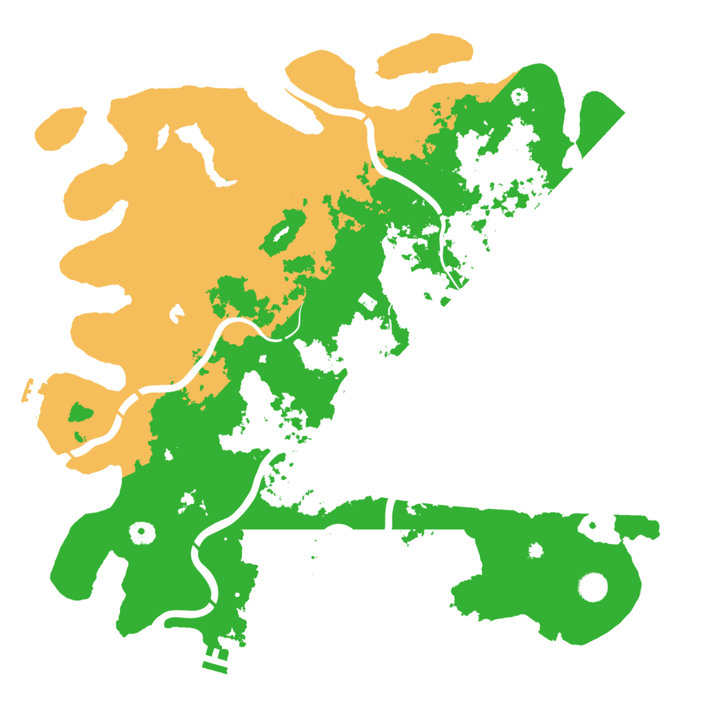 Biome Rust Map: Procedural Map, Size: 4250, Seed: 863337627