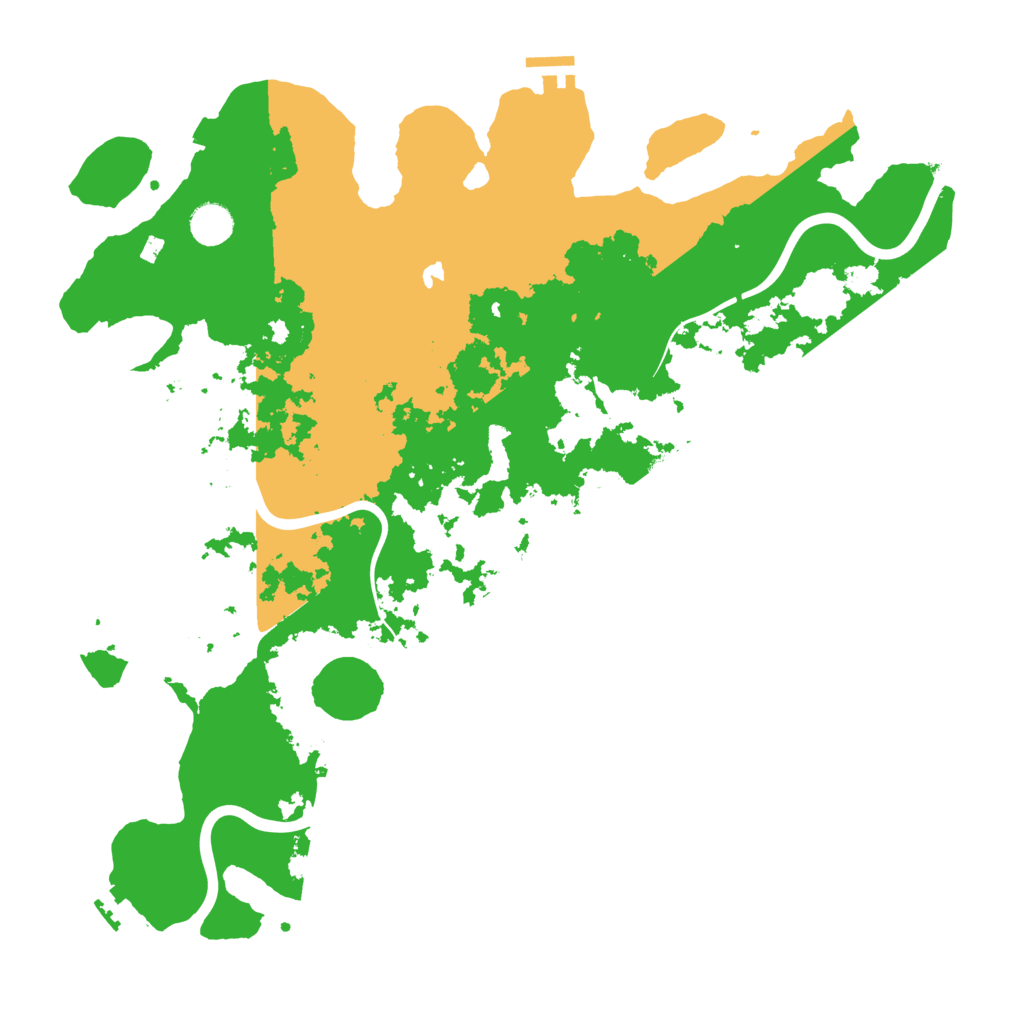 Biome Rust Map: Procedural Map, Size: 4250, Seed: 908953863