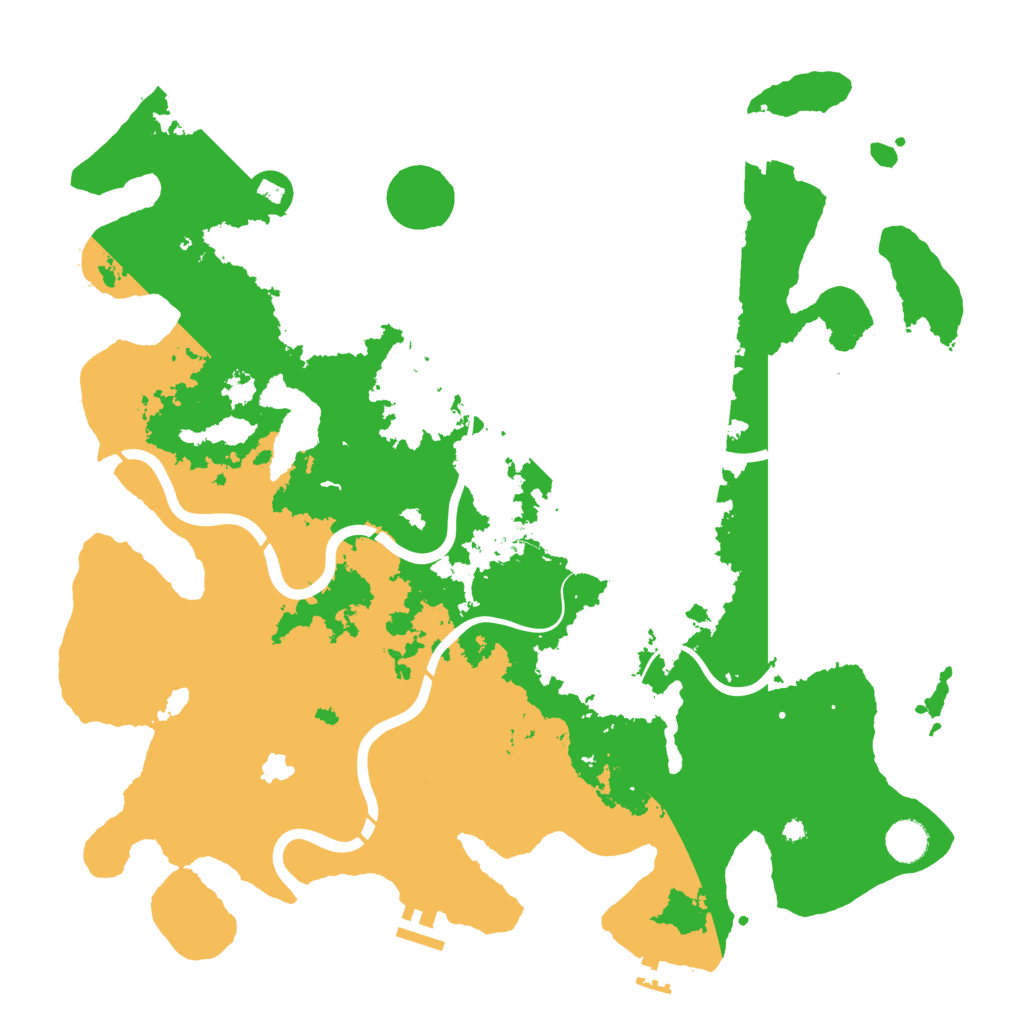 Biome Rust Map: Procedural Map, Size: 4250, Seed: 84736291