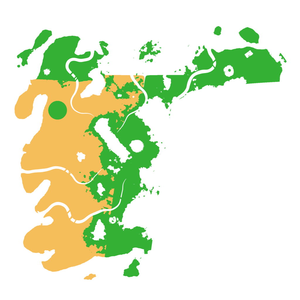 Biome Rust Map: Procedural Map, Size: 4250, Seed: 1021671910