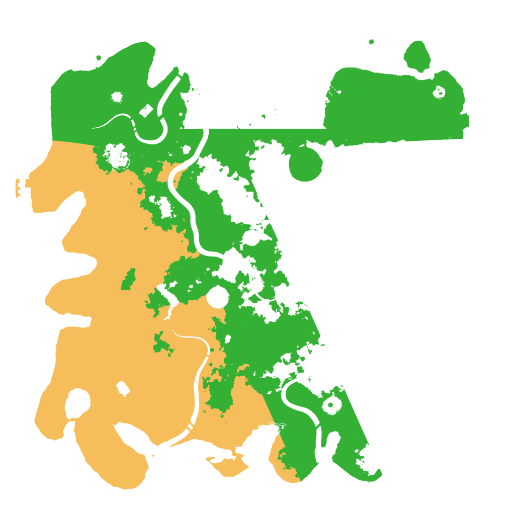 Biome Rust Map: Procedural Map, Size: 4250, Seed: 633709597