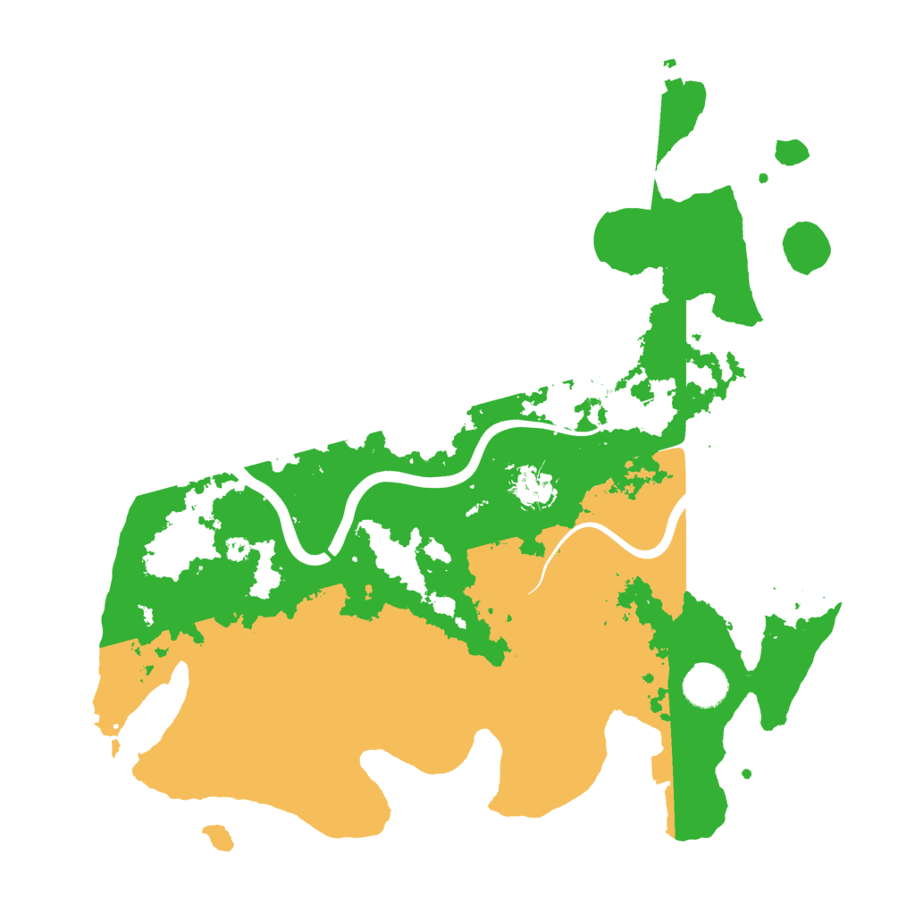 Biome Rust Map: Procedural Map, Size: 3750, Seed: 281798845