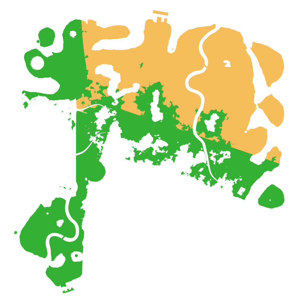 Biome Rust Map: Procedural Map, Size: 4000, Seed: 1997113063