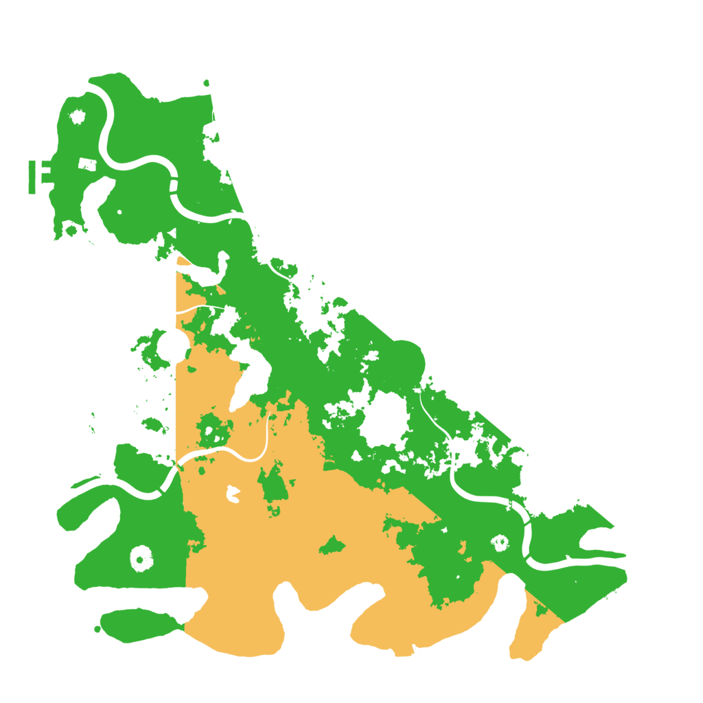 Biome Rust Map: Procedural Map, Size: 4250, Seed: 1192796911