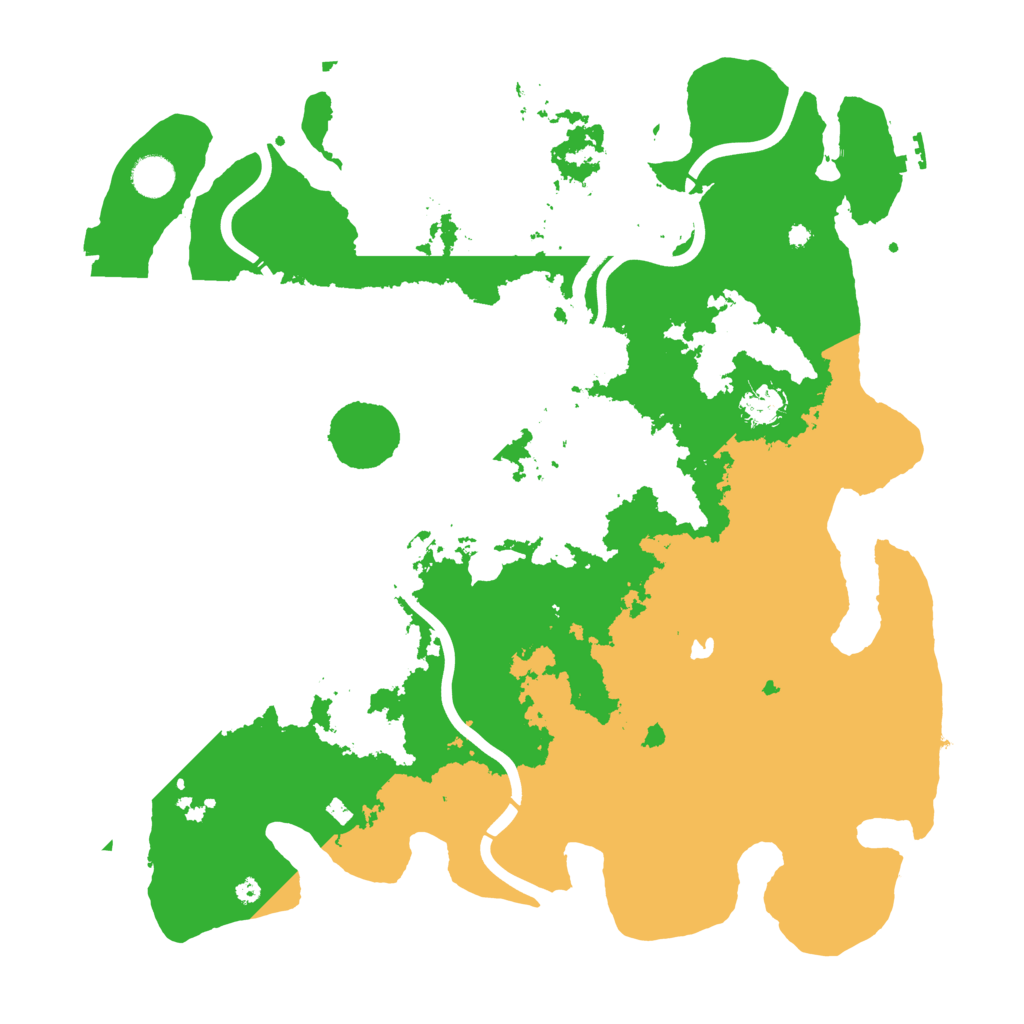 Biome Rust Map: Procedural Map, Size: 4250, Seed: 1868906670