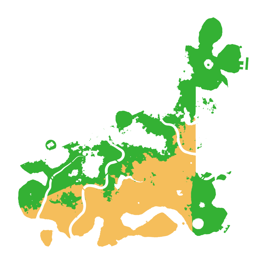 Biome Rust Map: Procedural Map, Size: 4250, Seed: 1363750945
