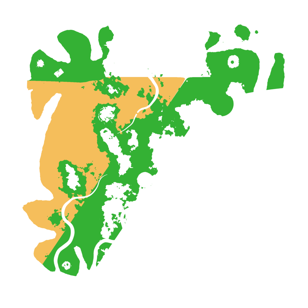 Biome Rust Map: Procedural Map, Size: 3750, Seed: 901778481