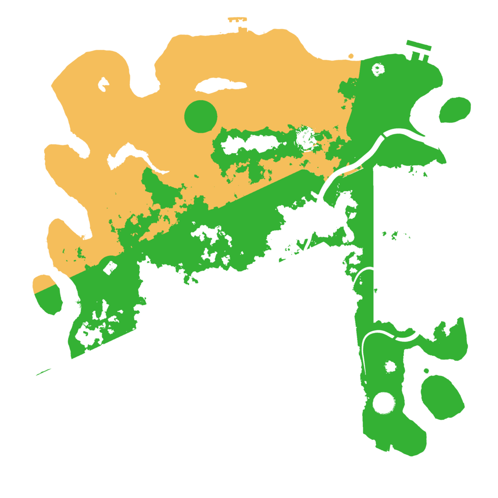 Biome Rust Map: Procedural Map, Size: 4000, Seed: 690705990