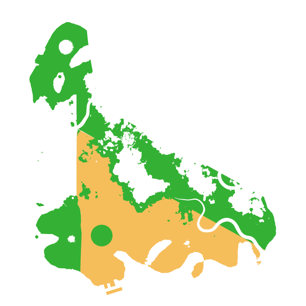 Biome Rust Map: Procedural Map, Size: 3750, Seed: 183719735