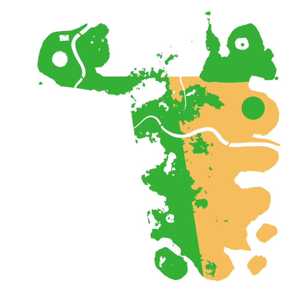 Biome Rust Map: Procedural Map, Size: 3500, Seed: 1682154612
