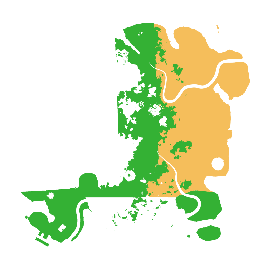 Biome Rust Map: Procedural Map, Size: 3700, Seed: 1524029929