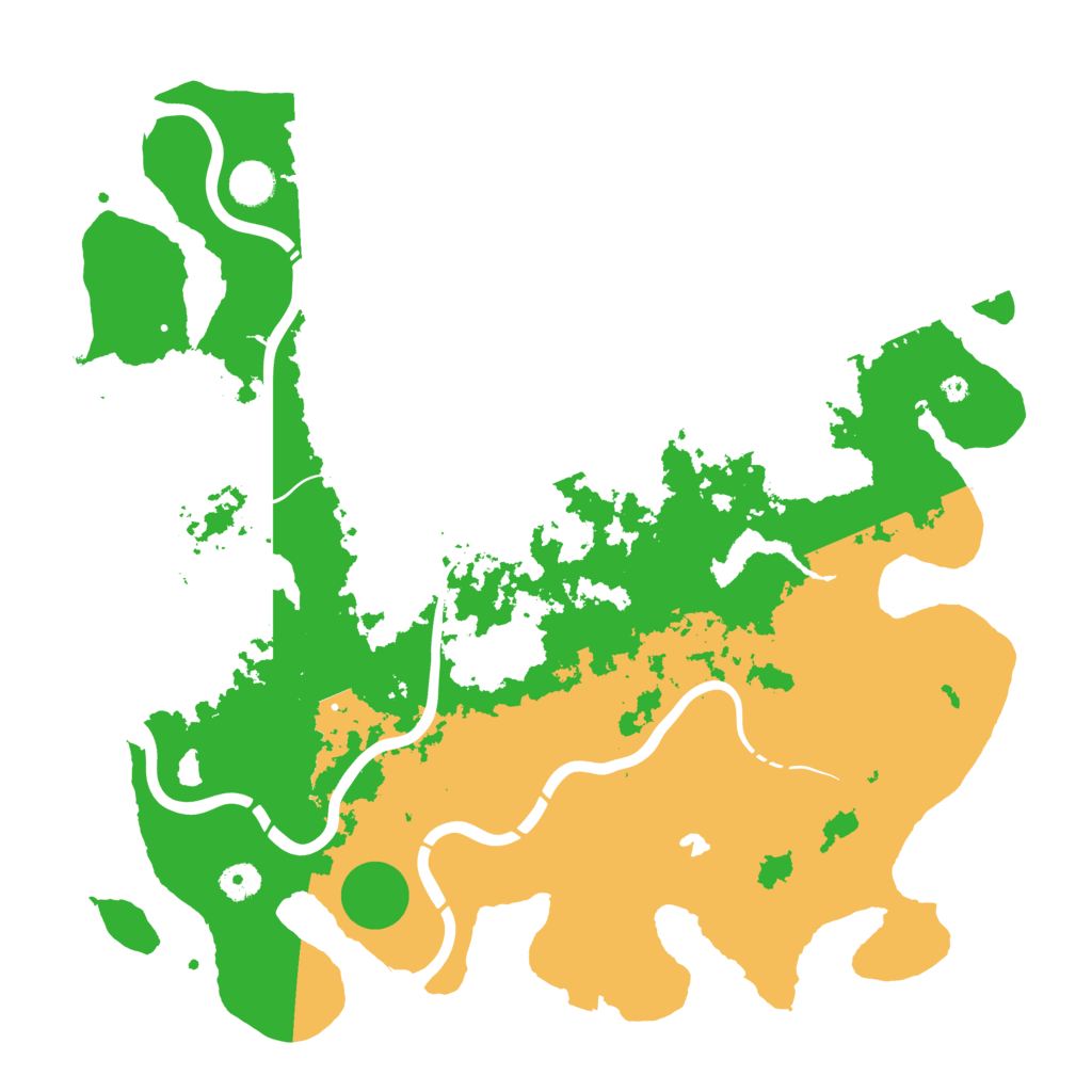 Biome Rust Map: Procedural Map, Size: 4250, Seed: 743642555