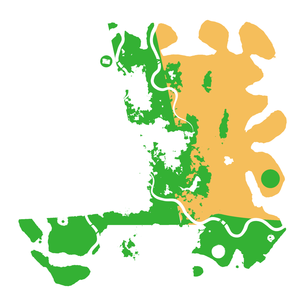 Biome Rust Map: Procedural Map, Size: 4250, Seed: 201011348