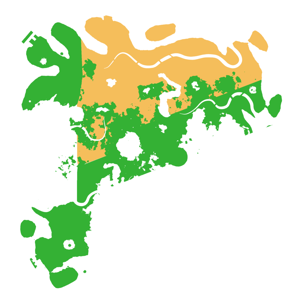 Biome Rust Map: Procedural Map, Size: 4250, Seed: 58744231