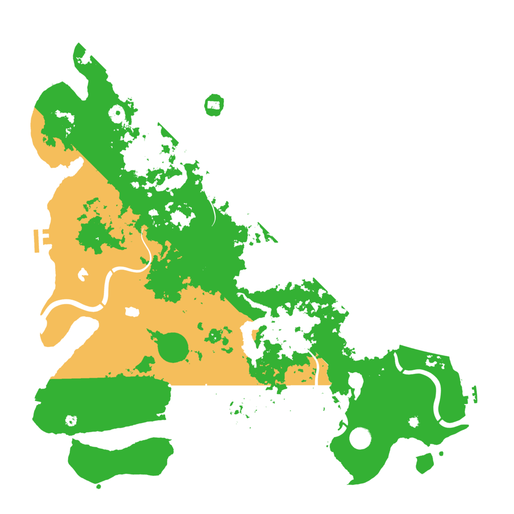Biome Rust Map: Procedural Map, Size: 4500, Seed: 194588