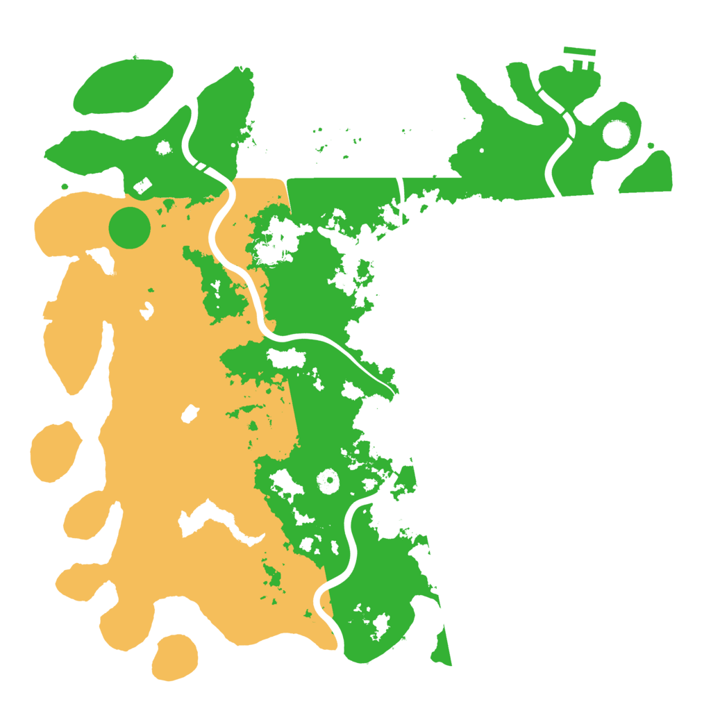 Biome Rust Map: Procedural Map, Size: 4500, Seed: 1876929281