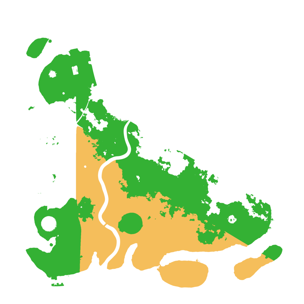 Biome Rust Map: Procedural Map, Size: 3750, Seed: 529029