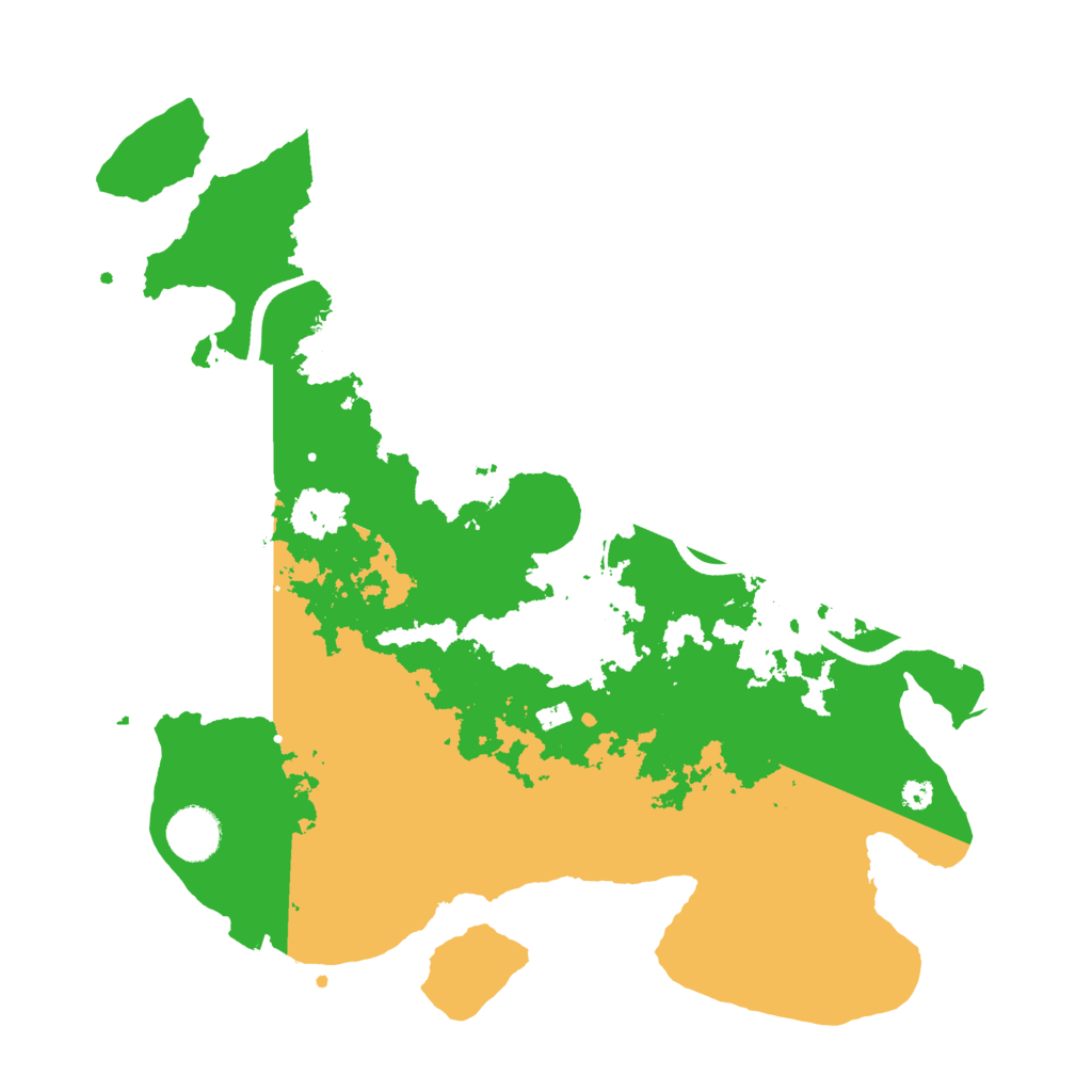 Biome Rust Map: Procedural Map, Size: 3600, Seed: 1512164414
