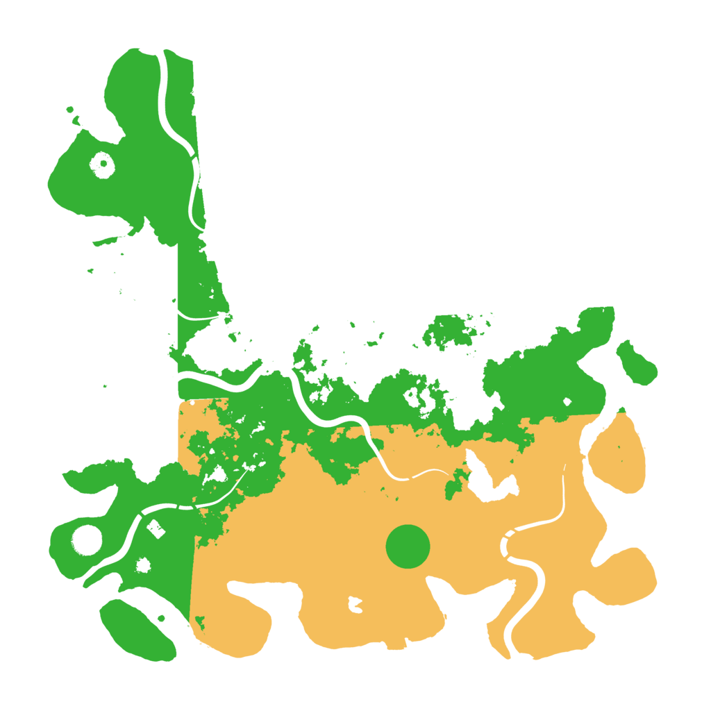 Biome Rust Map: Procedural Map, Size: 4250, Seed: 84230546