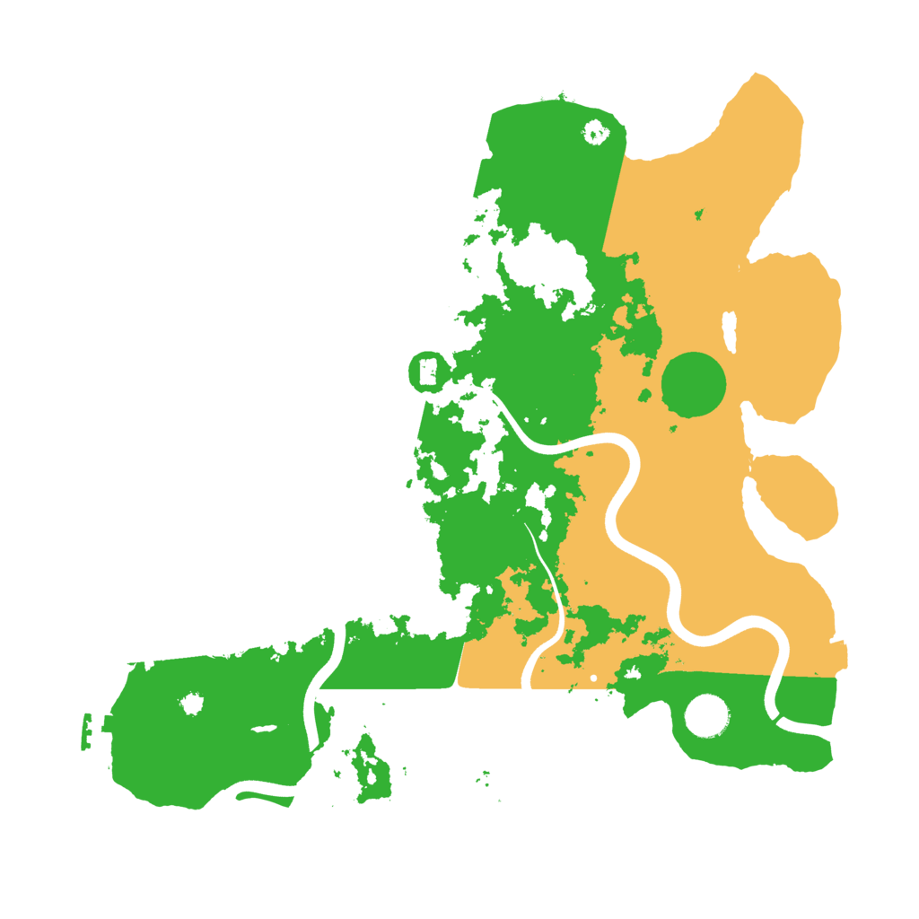 Biome Rust Map: Procedural Map, Size: 3750, Seed: 149592