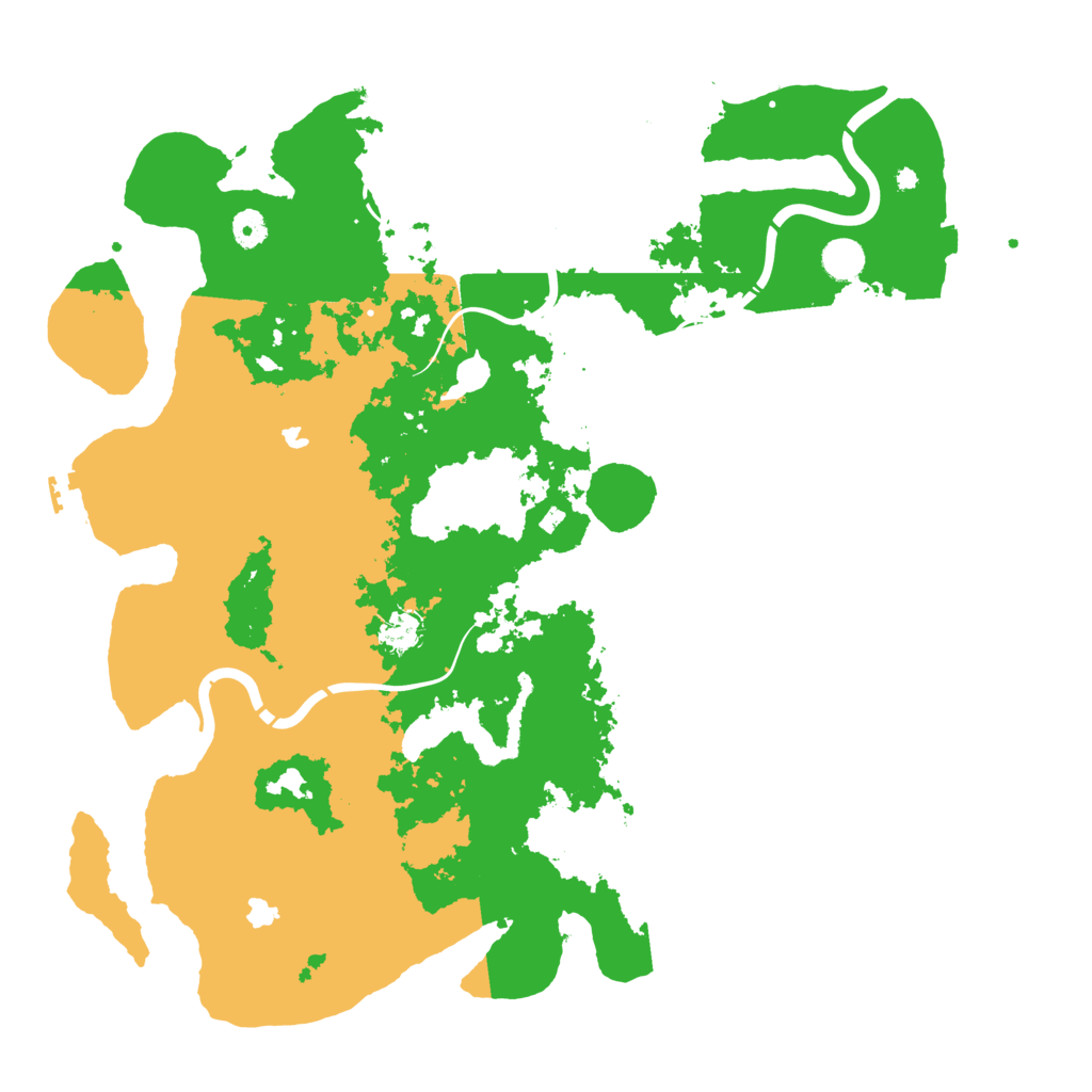 Biome Rust Map: Procedural Map, Size: 4500, Seed: 231906699
