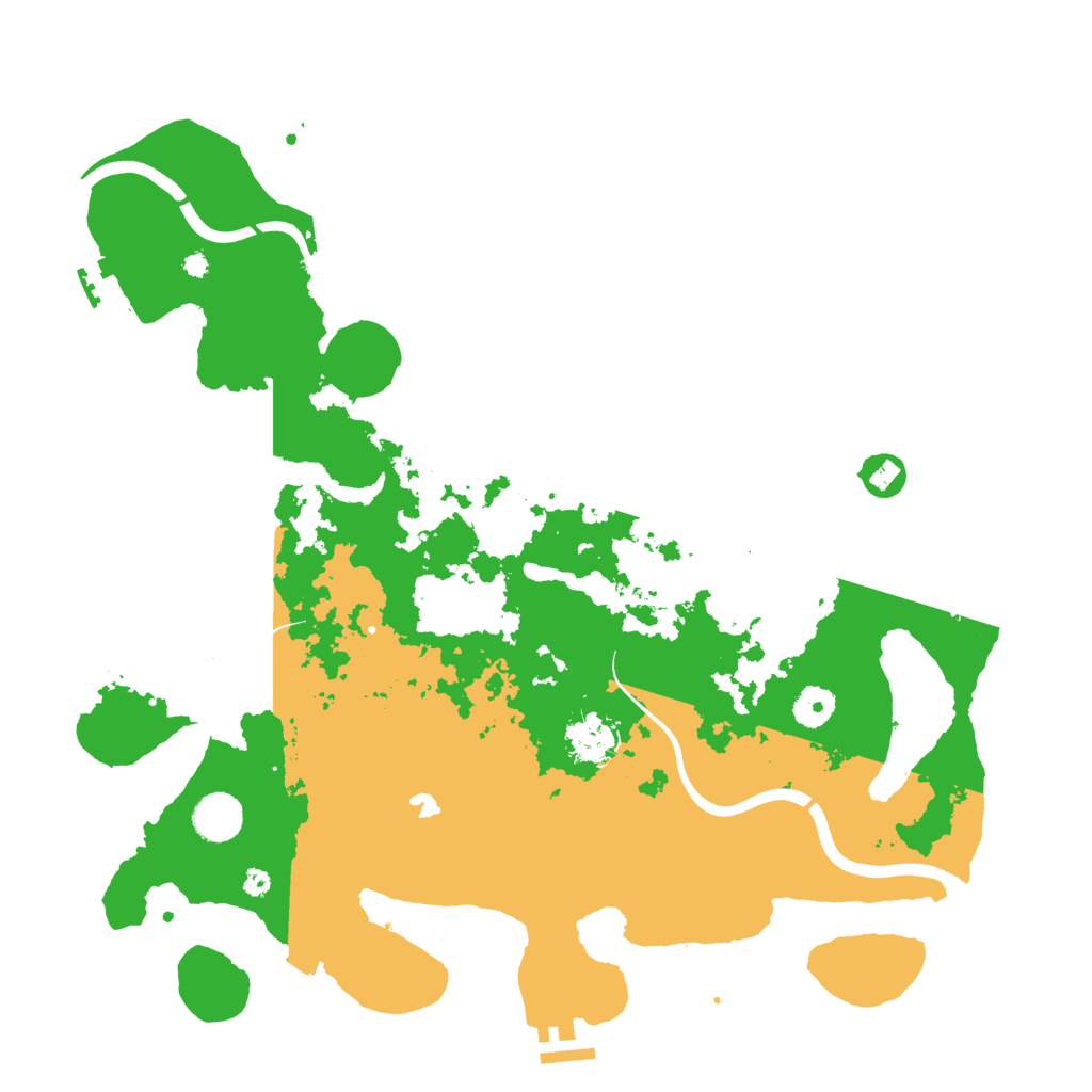 Biome Rust Map: Procedural Map, Size: 4000, Seed: 1790708427