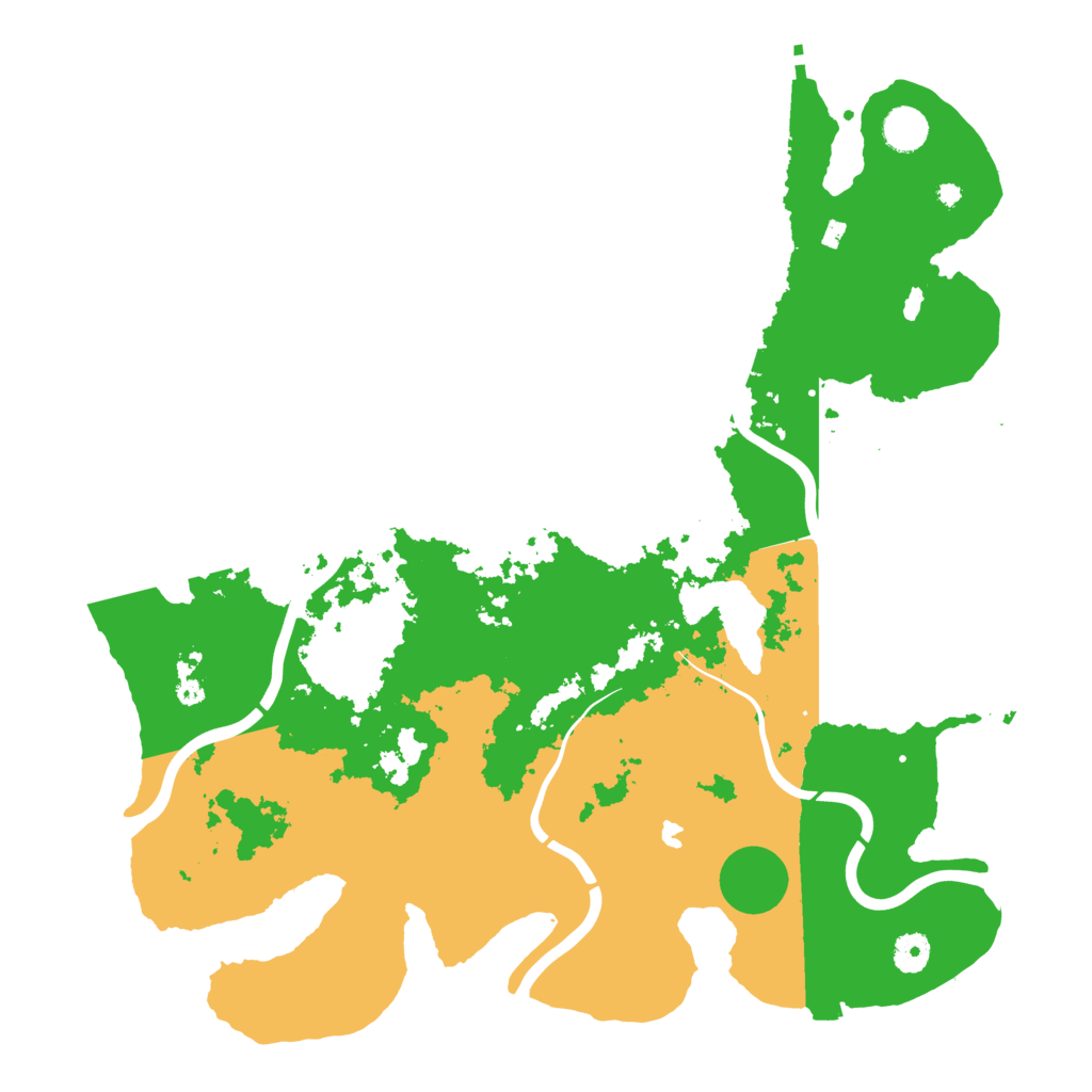 Biome Rust Map: Procedural Map, Size: 4250, Seed: 947927864