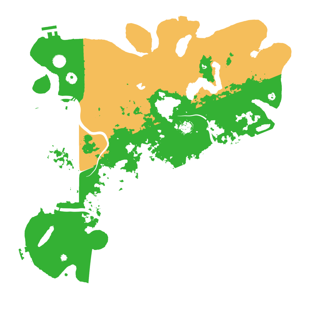 Biome Rust Map: Procedural Map, Size: 4250, Seed: 40333561