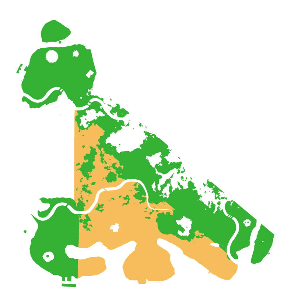 Biome Rust Map: Procedural Map, Size: 4250, Seed: 813739962