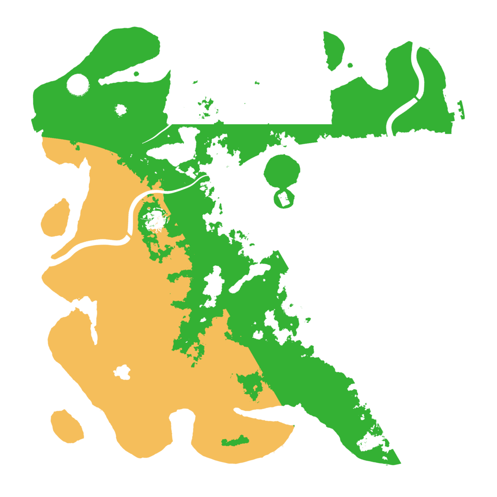 Biome Rust Map: Procedural Map, Size: 4000, Seed: 2469952