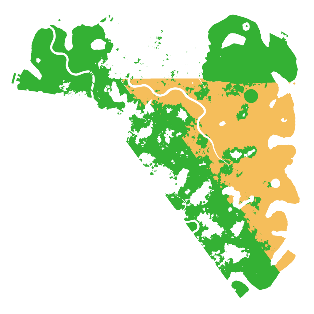 Biome Rust Map: Procedural Map, Size: 6000, Seed: 1741526984