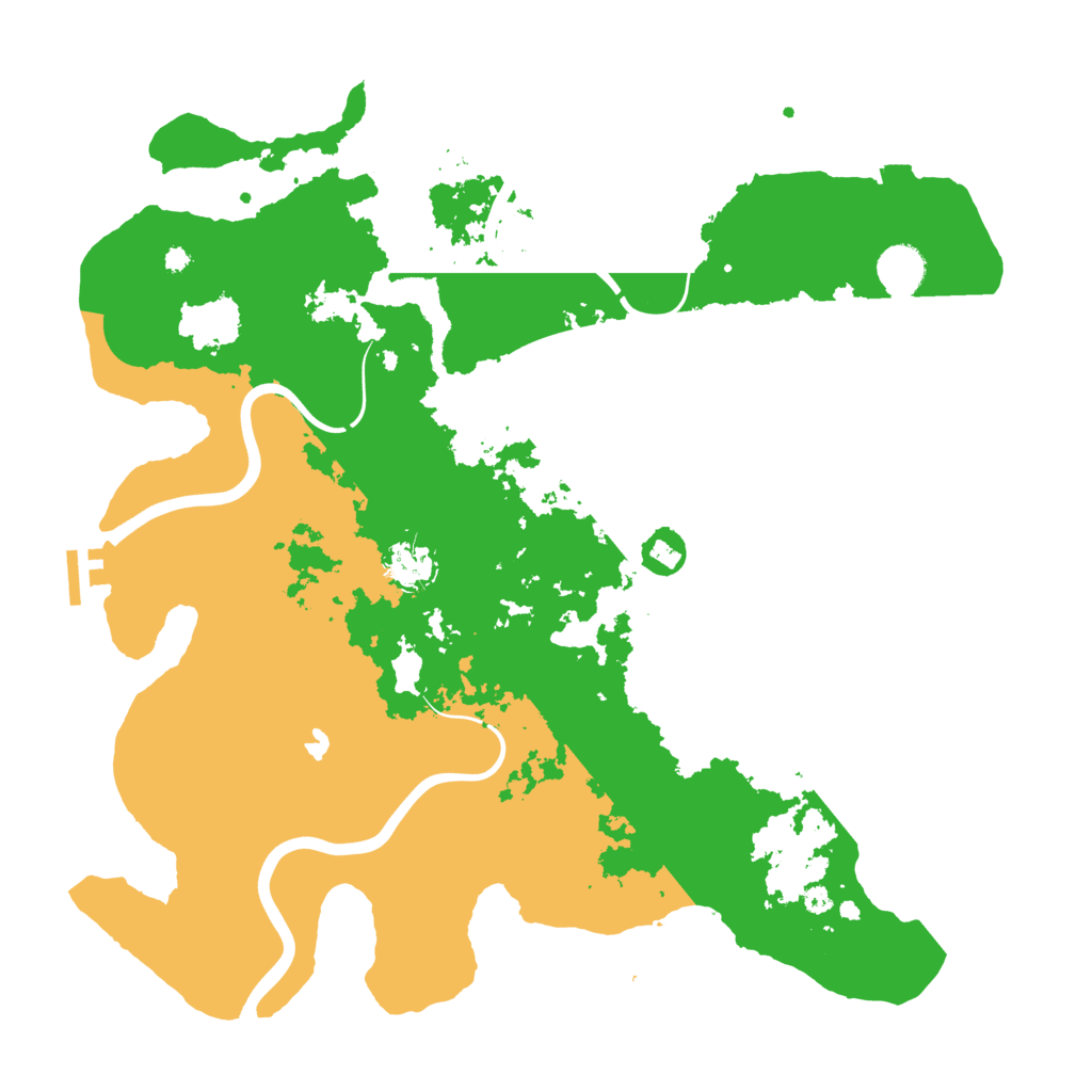 Biome Rust Map: Procedural Map, Size: 4000, Seed: 885474731