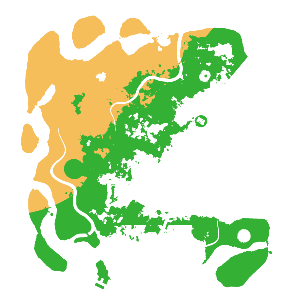 Biome Rust Map: Procedural Map, Size: 4000, Seed: 2086381761