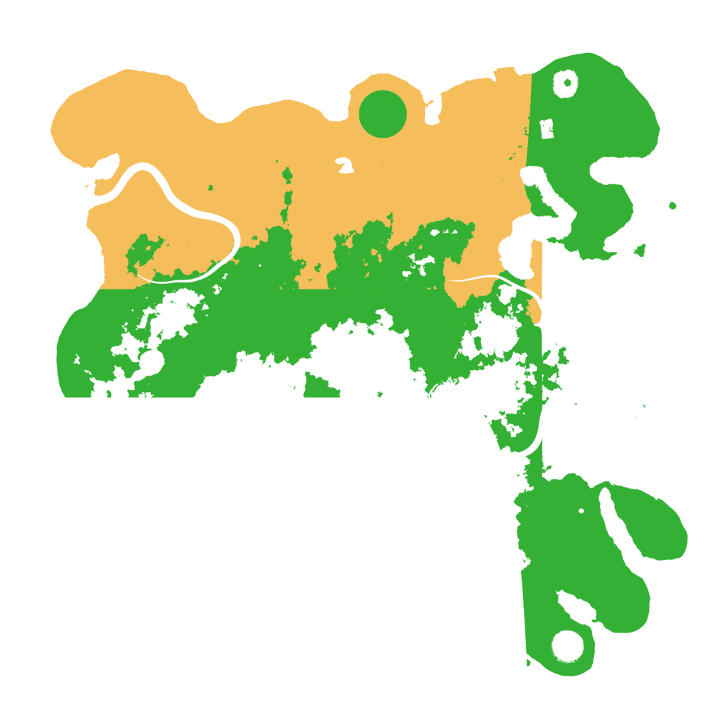 Biome Rust Map: Procedural Map, Size: 4000, Seed: 330155156