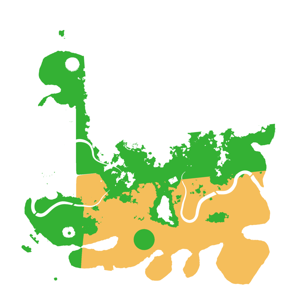 Biome Rust Map: Procedural Map, Size: 3844, Seed: 511758130